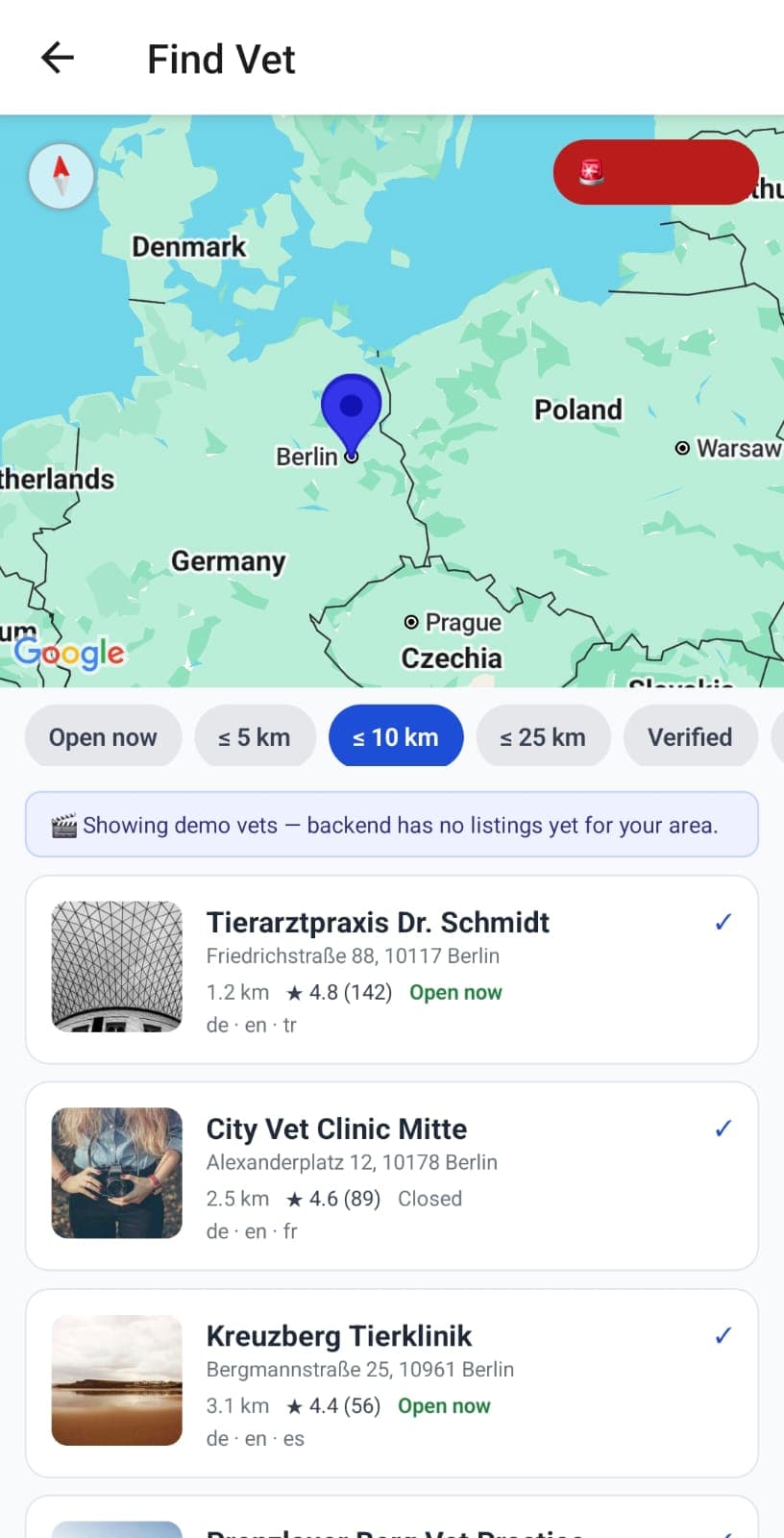 Glopaw app — AI animal identification